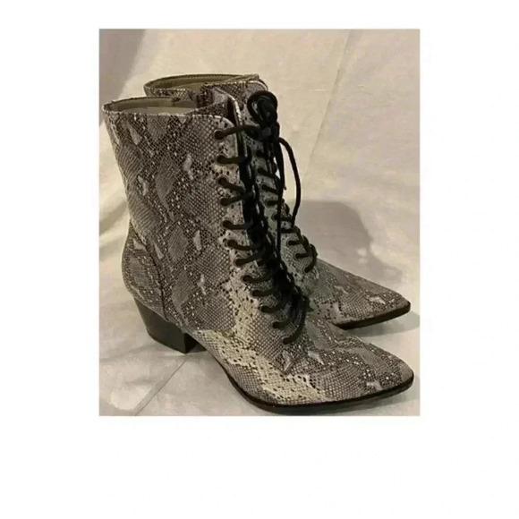 Free People Vegan Cody Lace-Up Boot - Picture 3 of 9